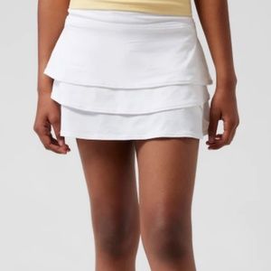 SOLD White Athleta Swing Skort